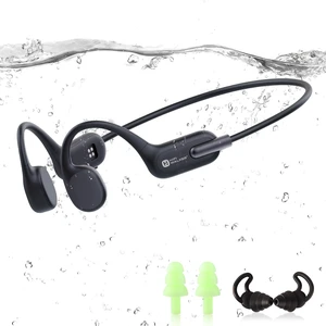 Bone Conduction Headphones, Swimming Headphones Underwater | IPX8 Waterproof Headphones for Swimming, 32GB MP3 Storage, 8H Playtime, Bluetooth 6.0 Open Ear Headphones for Running Hiking