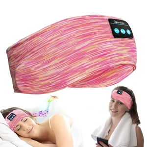 Bluetooth Headphones, Sleep Headphones Headband Wireless for Sleeping Side Sleepers - Adjustable Sleep Headphone, and Bluetooth Headbands for Women (Pink) Bluetooth Headphones, Sleep Headphones Headband Wireless for Sleeping Side Sleepers - Adjustable Sleep Headphone, and Bluetooth Headbands for Women (Pink)
