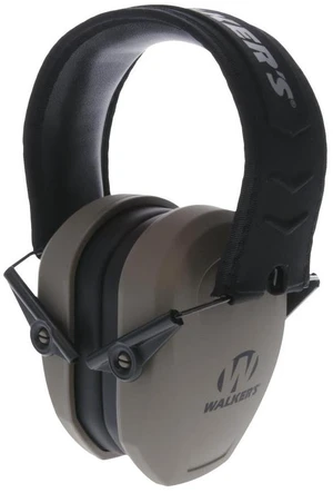 Razor Slim Passive Earmuff - Ultra Low-Profile Earcups - Flat Dark Earth (GWP-RSMPAS-FDE) - 27dB Noise Reduction Rating for Shooting and Hunting Razor Slim Passive Earmuff - Ultra Low-Profile Earcups - Flat Dark Earth (GWP-RSMPAS-FDE) - 27dB Noise Reduction Rating for Shooting and Hunting