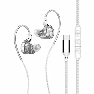 HiFi Wired Earbuds, USB-C & 3.5mm IEM Earphones, Hybrid Drivers, Comfy Fit | Studio-grade HiFi sound with hybrid drivers, precision crossover, acoustic tuning, ergonomic fit HiFi Wired Earbuds, USB-C & 3.5mm IEM Earphones, Hybrid Drivers, Comfy Fit | Studio-grade HiFi sound with hybrid drivers, precision crossover, acoustic tuning, ergonomic fit