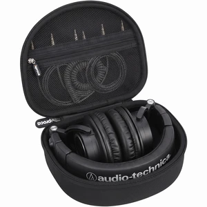 Case for Audio-Technica ATH-M50X / ATH-M50XBT2 / ATH-M40x Headphones | Carrying Case, Hard EVA Bag, Zippered Mesh Pocket Stores Audio Cable, USB Charging Cable Case for Audio-Technica ATH-M50X / ATH-M50XBT2 / ATH-M40x Headphones | Carrying Case, Hard EVA Bag, Zippered Mesh Pocket Stores Audio Cable, USB Charging Cable