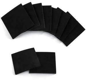 8Pcs Adhesive Foam Padding Sheets with Adhesive Backing - Closed Cell Neoprene Foam Sheet, Self Stick Insulation Anti Vibration Pads, Non-Slip Insulation Pads Vibration, 4" x 4" Neoprene Rubber Sheets