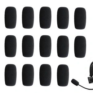 14-Pack Lavalier Microphone Foam Covers  1.4" Windshields for Wireless Lapel Mics  Noise-Reducing Windscreens for Interviews, Podcasting, Vlogging, Video Recording