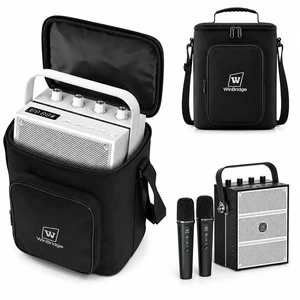 Carrying Case for S99 Voice Amplifier,Portable Speaker Microphone Combo Bag | Designed for S99 microphone speaker Set, this protective case offers padded protection, accessory storage Carrying Case for S99 Voice Amplifier,Portable Speaker Microphone Combo Bag | Designed for S99 microphone speaker Set, this protective case offers padded protection, accessory storage