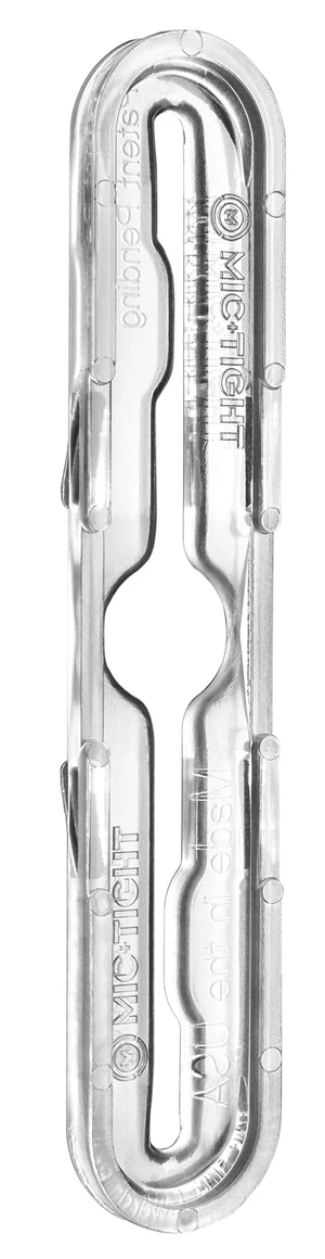 The Police Mic Clip Tactical Portable Radio Mic Clip for Uniforms or Bullet-Proof Vest Carriers | Clear The Police Mic Clip Tactical Portable Radio Mic Clip for Uniforms or Bullet-Proof Vest Carriers | Clear