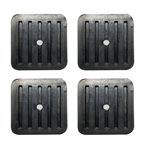 4 Pack Mini Split Anti-Vibration Pads Wall Mounting Bracket Isolator Rubber Pad Damper Shock Absorbing Feet for Ductless Air Conditioner Heat Pump System Outdoor Condenser Unit A/C HVAC 4 Pack Mini Split Anti-Vibration Pads Wall Mounting Bracket Isolator Rubber Pad Damper Shock Absorbing Feet for Ductless Air Conditioner Heat Pump System Outdoor Condenser Unit A/C HVAC