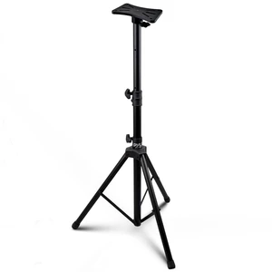 Mount Holder Heavy Duty Rubber Capped Tripod, Adjustable Height from 36.2 x 58.0 inches, Locking Safety PIN and 35mm Compatible Insert, On-Stage or in-Studio Use - PSTND1 Mount Holder Heavy Duty Rubber Capped Tripod, Adjustable Height from 36.2 x 58.0 inches, Locking Safety PIN and 35mm Compatible Insert, On-Stage or in-Studio Use - PSTND1