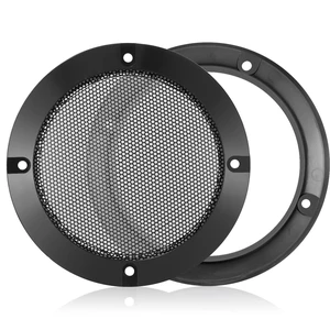 2PCS 5in Universal Speaker Grills, Round Speaker Cover Grill Mesh | Universal Steel Mesh Grille with Mounting Screws for Home Theater & Car Audio Woofer Loudspeaker, Decorative Circle Grille 2PCS 5in Universal Speaker Grills, Round Speaker Cover Grill Mesh | Universal Steel Mesh Grille with Mounting Screws for Home Theater & Car Audio Woofer Loudspeaker, Decorative Circle Grille