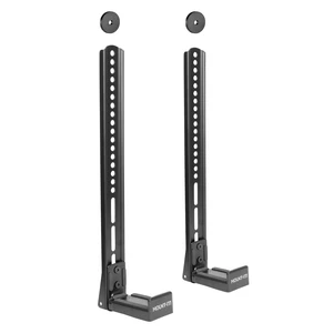 Soundbar Mount for TV and Wall Mounting | 2-in-1 Soundbar Bracket for Back of TV or Wall Mount Installation | Universal Base Fits All Soundbars Soundbar Mount for TV and Wall Mounting | 2-in-1 Soundbar Bracket for Back of TV or Wall Mount Installation | Universal Base Fits All Soundbars