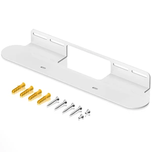 Soundbar Mount for Sonos Beam Wall Mount White - Heavy Duty Wall Bracket Mount for Sonos Beam Gen 1 & Gen 2 Mounting Bracket for Space Saving Soundbar Mount for Sonos Beam Wall Mount White - Heavy Duty Wall Bracket Mount for Sonos Beam Gen 1 & Gen 2 Mounting Bracket for Space Saving