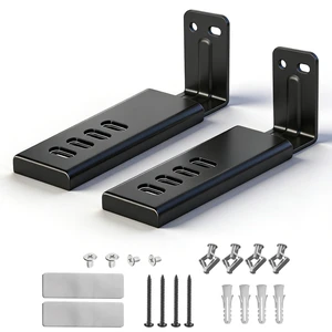 Depth Adjustabl Soundbar Wall Mount Bracket ,Soundbar Shelf Under TV, Black | for Samsung, Sony, LG, Vizio, Bose, JBL and More Sound Bar Mounts Under TV, Soundbar Shelf Depth Adjustabl Soundbar Wall Mount Bracket ,Soundbar Shelf Under TV, Black | for Samsung, Sony, LG, Vizio, Bose, JBL and More Sound Bar Mounts Under TV, Soundbar Shelf