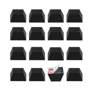 Speaker Isolation Feet, 0.8" (16 Pcs) Adhesive Silicone Pads for Studio Monitor Pair, Turntable Isolation Base to Reduce Vibration & Resonance, Non Slip Spikes for Desktop, Home Theater Speaker Isolation Feet, 0.8" (16 Pcs) Adhesive Silicone Pads for Studio Monitor Pair, Turntable Isolation Base to Reduce Vibration & Resonance, Non Slip Spikes for Desktop, Home Theater
