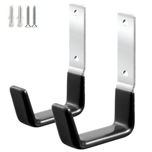 Heavy Duty Steel Garage Hooks,Garage Storage Utility Hooks,Anti-Slip Garage Hooks,Garage Garden Tool Organizer,Steel Wall Mount Hooks, Garden Hose Hanger, Garden J Hooks (Small-2PC) Heavy Duty Steel Garage Hooks,Garage Storage Utility Hooks,Anti-Slip Garage Hooks,Garage Garden Tool Organizer,Steel Wall Mount Hooks, Garden Hose Hanger, Garden J Hooks (Small-2PC)