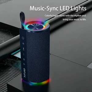 BEAT15 Bluetooth Speaker, 15W Portable Wireless Speaker, Bluetooth 6.0, IPX7 Waterproof, Auracast, RGB Lights (Black) Blue BEAT15 Bluetooth Speaker, 15W Portable Wireless Speaker, Bluetooth 6.0, IPX7 Waterproof, Auracast, RGB Lights (Black) Blue