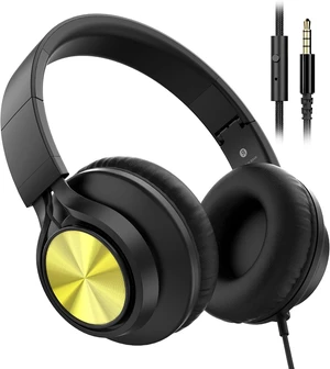 Kids Headphones with Microphone, School Headphones for K-12 girls-Pink | Over-Ear Headphones for Classroom, Online Learning, Travel, Kids, Teens, Chromebook, Laptop & Tablet Deep Yellow Kids Headphones with Microphone, School Headphones for K-12 girls-Pink | Over-Ear Headphones for Classroom, Online Learning, Travel, Kids, Teens, Chromebook, Laptop & Tablet Deep Yellow
