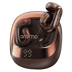 Open Ear Clip-On Earbuds, Clear Calls, Adaptive Volume, Amber Gold | AI ENC Wireless Earbuds, AI Translation via App, Bluetooth 6.0, Dual Device, 12mm Bass, Battery Display, 26H Playtime Open Ear Clip-On Earbuds, Clear Calls, Adaptive Volume, Amber Gold | AI ENC Wireless Earbuds, AI Translation via App, Bluetooth 6.0, Dual Device, 12mm Bass, Battery Display, 26H Playtime