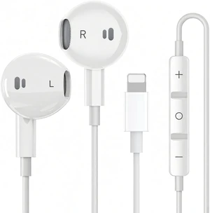 1Pack Wired Headphones for iPhone Earbuds/Earphones with Lighning Connector | Ear Phones for iPhone, Support Control Music/Phone Calls/Volume In-Ear Headsets Compatible with iPhone 14 13 12 1Pack Wired Headphones for iPhone Earbuds/Earphones with Lighning Connector | Ear Phones for iPhone, Support Control Music/Phone Calls/Volume In-Ear Headsets Compatible with iPhone 14 13 12