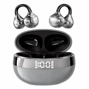 Wireless Earbuds Open Ear Clip Headphones Wireless Earbuds Bluetooth 6.3 Sports Earphones Wireless Charging Case & LED Power Display Waterproof Fitness Headphones for Running Wireless Earbuds Open Ear Clip Headphones Wireless Earbuds Bluetooth 6.3 Sports Earphones Wireless Charging Case & LED Power Display Waterproof Fitness Headphones for Running