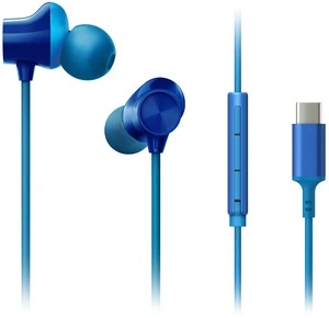 ErgoFit Wired Earbuds, in-Ear Headphones with Microphone and Call Controller, Ergonomic Custom-Fit Earpieces (S/M/L), USB-C Compatible - RP-TCM325-A (Blue) ErgoFit Wired Earbuds, in-Ear Headphones with Microphone and Call Controller, Ergonomic Custom-Fit Earpieces (S/M/L), USB-C Compatible - RP-TCM325-A (Blue)