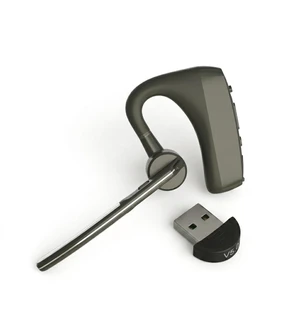 Bluetooth Headset Wireless Headphones Over Earbud Hook with Mic USB Dongle | Pro Noise Cancelling Ear Piece Handsfree for Turck Driving Phone Call, USB Dongle for PC Laptop Work, Privacy Mute Bluetooth Headset Wireless Headphones Over Earbud Hook with Mic USB Dongle | Pro Noise Cancelling Ear Piece Handsfree for Turck Driving Phone Call, USB Dongle for PC Laptop Work, Privacy Mute