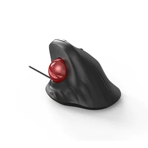 Wired Trackball Mouse 6-Button Ergonomic Design with CPI Switch (400/800/1200/1600), Red LED Indicator, 250Hz Polling Rate, Plug & Play, for PC, Laptop, Desktop (Red) Wired Trackball Mouse 6-Button Ergonomic Design with CPI Switch (400/800/1200/1600), Red LED Indicator, 250Hz Polling Rate, Plug & Play, for PC, Laptop, Desktop (Red)