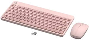 Compact Wireless Keyboard and Mouse Combo, 2.4G USB, Pink | Small Travel Keyboard and Mouse Set with Silent Typing, Compact Design for Laptop, Office, Home, and Study Use Compact Wireless Keyboard and Mouse Combo, 2.4G USB, Pink | Small Travel Keyboard and Mouse Set with Silent Typing, Compact Design for Laptop, Office, Home, and Study Use