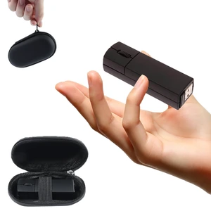 Wireless Mini Finger Mouse, Silent Tri-Mode Bluetooth 5.1/4.0 & 2.4GHz Ergonomic Portable PC Mouse with Case,Rechargeable Travel Ultra Lightweight Small Handheld Mice for Desktop Laptops PC Computer Wireless Mini Finger Mouse, Silent Tri-Mode Bluetooth 5.1/4.0 & 2.4GHz Ergonomic Portable PC Mouse with Case,Rechargeable Travel Ultra Lightweight Small Handheld Mice for Desktop Laptops PC Computer