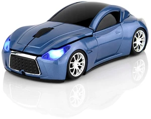 Ai5G Race Car Mouse Wireless Sports Car Shaped Mouse 2.4Ghz Computer Optical Mice with Led Light for Desktop Laptop Ai5G Race Car Mouse Wireless Sports Car Shaped Mouse 2.4Ghz Computer Optical Mice with Led Light for Desktop Laptop