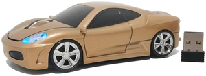 Wireless Car Mouse, Sport Car Shaped Mouse Mice for Computer, Laptop, PC, Mac with LED Light (Gold) Wireless Car Mouse, Sport Car Shaped Mouse Mice for Computer, Laptop, PC, Mac with LED Light (Gold)