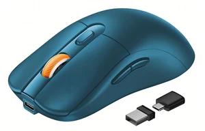 EM15 USB C Mouse, Tri-Mode Bluetooth Mice for Laptop, Blue | 68g Ultra-Light, Ergonomic Design, Rechargeable Lightweight Portable Type C Wireless Mice for Tablet, PC, Windows, Mac EM15 USB C Mouse, Tri-Mode Bluetooth Mice for Laptop, Blue | 68g Ultra-Light, Ergonomic Design, Rechargeable Lightweight Portable Type C Wireless Mice for Tablet, PC, Windows, Mac