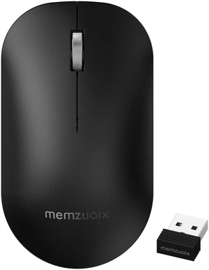 2.4GHz Wireless Mouse, Silent Click Portable Mouse with 1600 DPI Precision Optical Sensor, USB Receiver, Plug and Play Compact Mouse for PC, Laptop, MacBook, Chromebook, Chrome OS, Black 2.4GHz Wireless Mouse, Silent Click Portable Mouse with 1600 DPI Precision Optical Sensor, USB Receiver, Plug and Play Compact Mouse for PC, Laptop, MacBook, Chromebook, Chrome OS, Black