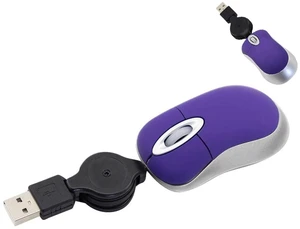 Wired Mouse Mini Small Travel Mice with Retractable Cable Portable Compact Pocket Tiny Handheld Little Purple USB-A Mouse for Laptop PC Computer Macbook Kids Girl Boy Women Men Small Hands Gift Wired Mouse Mini Small Travel Mice with Retractable Cable Portable Compact Pocket Tiny Handheld Little Purple USB-A Mouse for Laptop PC Computer Macbook Kids Girl Boy Women Men Small Hands Gift