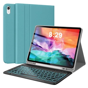 Keyboard Case for iPad Pro 12.9 inch (Old Model) 2015 1st/2017 2nd Gen - Backlit, Rechargeable, Detachable Wireless Bluetooth Keyboard, Folio Leather Cover with Pencil Holder for Apple iPad Pro 12.9 Keyboard Case for iPad Pro 12.9 inch (Old Model) 2015 1st/2017 2nd Gen - Backlit, Rechargeable, Detachable Wireless Bluetooth Keyboard, Folio Leather Cover with Pencil Holder for Apple iPad Pro 12.9