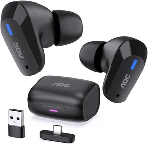 Wireless Gaming Earbuds for PS5 PC Switch, 2.4GHz USB-C Dongle ACT3512 | 20ms Ultra-Low Latency, Bluetooth 5.3 Headphones, Noise Cancelling Mic, 32H Playtime in-Ear Gaming Headset Wireless Gaming Earbuds for PS5 PC Switch, 2.4GHz USB-C Dongle ACT3512 | 20ms Ultra-Low Latency, Bluetooth 5.3 Headphones, Noise Cancelling Mic, 32H Playtime in-Ear Gaming Headset