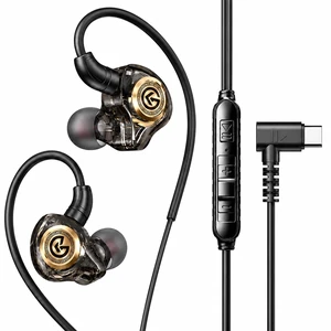 USB-C Wired Gaming Earbuds with Mic, Type-C in-Ear Headphones, 10mm Drivers, Secure Over-Ear Fit, Inline Volume Control for Compatible Phones, PS5, Xbox, Switch and Laptops(Type-C) USB-C Wired Gaming Earbuds with Mic, Type-C in-Ear Headphones, 10mm Drivers, Secure Over-Ear Fit, Inline Volume Control for Compatible Phones, PS5, Xbox, Switch and Laptops(Type-C)