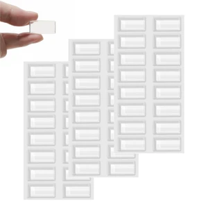 Self-Adhesive Rubber Feet, Non-Skid Bumper Pads for Electronics, Speakers, Furnitures, Appliances, Audio Equipment, Laptop - Clear Rectangle (48pcs) Self-Adhesive Rubber Feet, Non-Skid Bumper Pads for Electronics, Speakers, Furnitures, Appliances, Audio Equipment, Laptop - Clear Rectangle (48pcs)