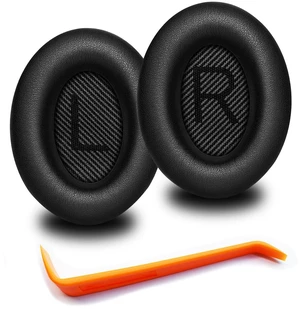 QC35 Ear Pads - Replacement Earpads Ear Cushions for Bose QuietComfort 35 II and QC35 Headphones & More(Black) QC35 Ear Pads - Replacement Earpads Ear Cushions for Bose QuietComfort 35 II and QC35 Headphones & More(Black)