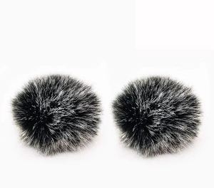 Lavalier Wind Muff 2 Pack Lapel Microphone Wind Muff 0.2/0.4 Inch Furry Lav Windscreen Windproof Wind Screen (0.4inch, Black/White) Lavalier Wind Muff 2 Pack Lapel Microphone Wind Muff 0.2/0.4 Inch Furry Lav Windscreen Windproof Wind Screen (0.4inch, Black/White)