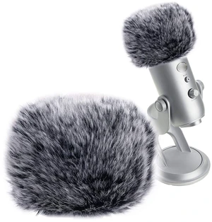 Microphone Furry Windscreen Muff, Perfect Mic Pop Filter Mask Shield for Blue Yeti, Yeti Pro Microphones Microphone Furry Windscreen Muff, Perfect Mic Pop Filter Mask Shield for Blue Yeti, Yeti Pro Microphones