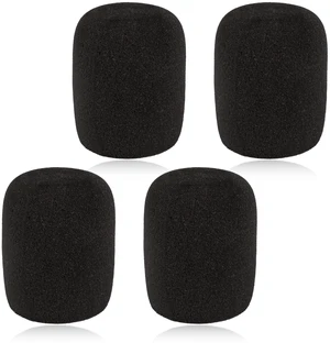 4 Pack Microphones Cover Soft Foam Mic Covers Microphone Foam Covers Microphone Windscreen Protection for Most Standard Handheld Microphones 4 Pack Microphones Cover Soft Foam Mic Covers Microphone Foam Covers Microphone Windscreen Protection for Most Standard Handheld Microphones