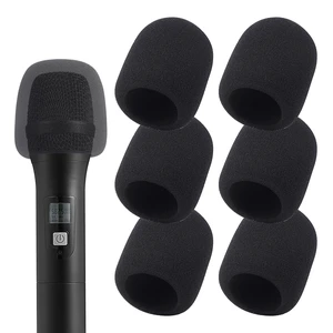 Foam Microphone Windscreen, Disposable Mic Cover, Soft Sponge Foam Mic Windscreen Compatible with SM58 Series Microphones for Recording, Live Streaming, Podcast,KTV,With JBL Microphones Foam Microphone Windscreen, Disposable Mic Cover, Soft Sponge Foam Mic Windscreen Compatible with SM58 Series Microphones for Recording, Live Streaming, Podcast,KTV,With JBL Microphones