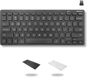 Small Wireless Keyboard | Mini Keyboard for PC - Slim, Quiet & Portable for Laptop, Desktop PC, Surface, Chromebook - Space Gray Black Small Wireless Keyboard | Mini Keyboard for PC - Slim, Quiet & Portable for Laptop, Desktop PC, Surface, Chromebook - Space Gray Black