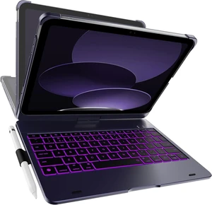 Flexbook Trackpad-Free Keyboard Case for iPad A16 11th/10th Gen | 360° Rotating, 11-Color Backlit Keys, Pencil Holder; Fits iPad A16 11 (2025) & 10th Gen 10.9 (2022), Yellow Midnight Amethyst Flexbook Trackpad-Free Keyboard Case for iPad A16 11th/10th Gen | 360° Rotating, 11-Color Backlit Keys, Pencil Holder; Fits iPad A16 11 (2025) & 10th Gen 10.9 (2022), Yellow Midnight Amethyst