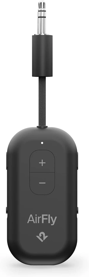 AirFly Pro 2, Bluetooth Adapter, Pair 2 AirPods, White | Pair 2 AirPods or Wireless Headphones 3.5mm AUX Bluetooth Transmitter and Receiver for Cars, Boats, Treadmills, TVs & More Black AirFly Pro 2, Bluetooth Adapter, Pair 2 AirPods, White | Pair 2 AirPods or Wireless Headphones 3.5mm AUX Bluetooth Transmitter and Receiver for Cars, Boats, Treadmills, TVs & More Black