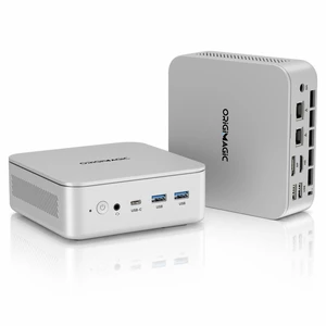 ORIGIMAGIC N5 Mini PC, Ryzen 3 5400U up to 4.0GHz, 16GB DDR4 RAM 512GB NVMe SSD, Triple 4K Display, Dual 2.5GbE, WiFi 5, Bluetooth 5.0, Dual M.2 Storage Expansion, Small Desktop for Office Business ORIGIMAGIC N5 Mini PC, Ryzen 3 5400U up to 4.0GHz, 16GB DDR4 RAM 512GB NVMe SSD, Triple 4K Display, Dual 2.5GbE, WiFi 5, Bluetooth 5.0, Dual M.2 Storage Expansion, Small Desktop for Office Business