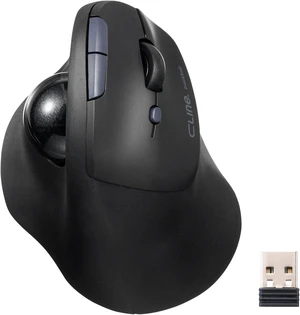 SANWA Vertical Trackball Mouse, 2.4G & Bluetooth, Ergonomic Right-Hand For Medium Hands, Silent Click, Programmable with Software, Type-C Rechargeable, Precise Thumb Control, Compatible Win/ Mac SANWA Vertical Trackball Mouse, 2.4G & Bluetooth, Ergonomic Right-Hand For Medium Hands, Silent Click, Programmable with Software, Type-C Rechargeable, Precise Thumb Control, Compatible Win/ Mac