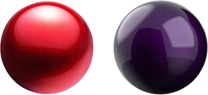 SANWA 2PCS Trackball 44mm/1.73in, Replacement Ball for ELECOM DEFT PRO, and Other Compatible Trackball Mouse, Glossy Red + Purple SANWA 2PCS Trackball 44mm/1.73in, Replacement Ball for ELECOM DEFT PRO, and Other Compatible Trackball Mouse, Glossy Red + Purple