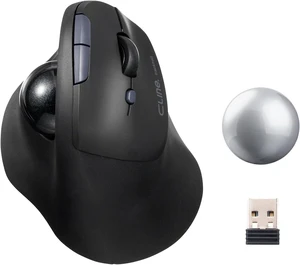 SANWA Vertical Trackball Mouse + 34mm Silver Ball, 2.4GWireless & Bluetooth
For Medium Hands, Silent Click, Programmable with Software, Glossy Ball Craft, Compatible with Win, Mac, Laptop, Chrome, PC SANWA Vertical Trackball Mouse + 34mm Silver Ball, 2.4GWireless & Bluetooth
For Medium Hands, Silent Click, Programmable with Software, Glossy Ball Craft, Compatible with Win, Mac, Laptop, Chrome, PC