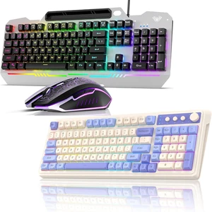 AULA Gaming Keyboard and S99 Wireless Keyboard with RGB Backlit AULA Gaming Keyboard and S99 Wireless Keyboard with RGB Backlit