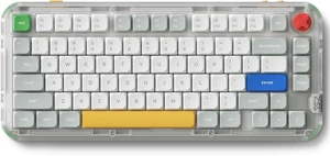 nuphy Kick75 Wireless Mechanical Keyboard with Knob,75% Layout 80 Keys RGB Backlit, Hot Swappable Low Profile Keyboard with PBT Keycaps,Gaming Keyboards, Support BT/2.4G/USB-C (Blush Nano Switch) nuphy Kick75 Wireless Mechanical Keyboard with Knob,75% Layout 80 Keys RGB Backlit, Hot Swappable Low Profile Keyboard with PBT Keycaps,Gaming Keyboards, Support BT/2.4G/USB-C (Blush Nano Switch)